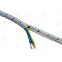 chránič kábl.KSPI-6N zväzovací špirálový prírodný bal.10m (7-40mm)